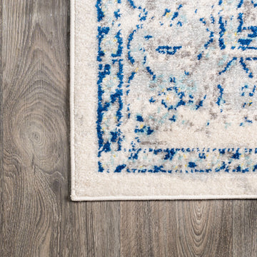 Inigo Cottage Medallion Area Rug